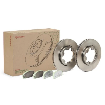 Kuva BREMBO KT 10 039 Jarrupalasarja Levyjarru tuuletettu sisältä Ilman tarvikkeita kulumisenilmaisinta