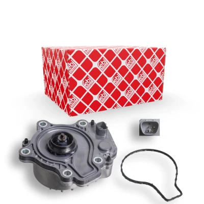 Kuva FEBI BILSTEIN 102277 Vesipumppu 8 Alumiinivalu Sähköinen, sähkömagneettinen Muovi TOYOTA: Prius III Hatchback, Auris Hatchback