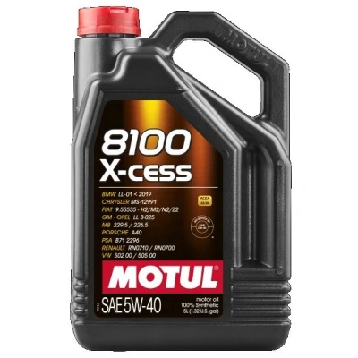 Kuva Moottoriöljy Motul 8100 X Cess 5W 40, Universal 1239926 OE