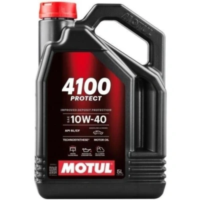 Kuva Motul 4100 Protect 10W 40 5l Moottoriöljy 113001 FIAT: Ducato II Van, Punto Hatchback, Flatbed Kuorma auto/Alusta, BMW: 5 Sedan