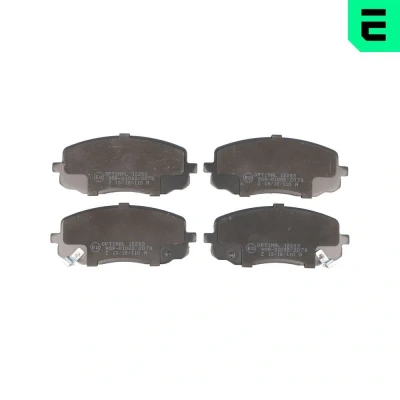 Kuva OPTIMAL BP 12283 Jarrupalat Etuakseli akustisella kulumavaroittimella HYUNDAI: i20 I Hatchback, KIA: Picanto