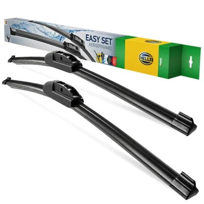 Kuva Pyyhkijänsulka Hella Easy Set Upgrade 9XW 358 164 271 Edessä Flatblade pyyhinsulka (rungoton) FIAT: Ducato II Flatbed Kuorma auto/Alusta