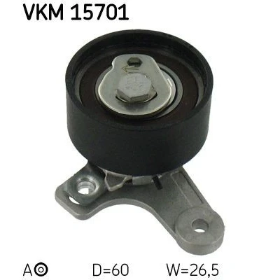 Kuva SKF VKM 15701 Kiristysrulla, Hammashihnat CHEVROLET: Cruze Sedan