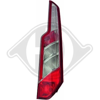 Kuva DIEDERICHS 1456090 Takavalot Oikea P21W, PY21W Ilman lampun kantaa FORD: Transit Custom V362 Van, Tourneo Bussi, Bussi