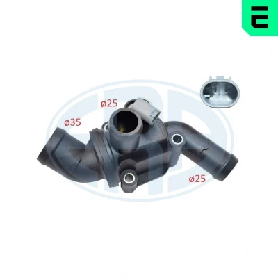 Kuva Termostaatti, jäähdytysneste mercedes benz A klass [w169], b sports tourer [w245] OE 266 203 05 75, 07 75