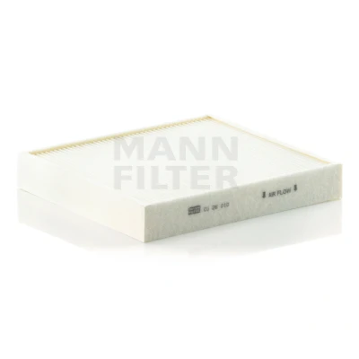Kuva MANN FILTER CU 26 010 Raitisilmasuodatin Hiukkassuodatin 254 224 36 SKODA: Fabia 2, III Farmari, Rapid Spaceback, VOLKSWAGEN: Polo V Hatchback