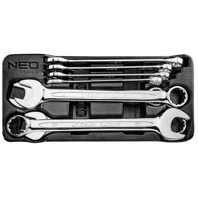 Kuva NEO TOOLS 84 235 Työkalusarjalaatikko 8 20, 21, 22, 24, 27, 29, 30, 32 mm Kromi vanadium teräs