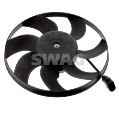 Kuva SWAG 30 93 9164 Jäähdyttimen Tuuletin 293 150 Sähköinen VOLKSWAGEN: Golf 5, Touran I, 6, AUDI: A3 Hatchback, Sportback