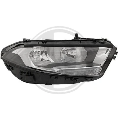 Kuva DIEDERICHS 1683080 Ajovaloumpio Oikea H7/H7 Halogeeni
