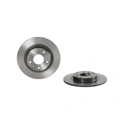 Kuva BREMBO 08.D222.11 Jarrulevyt 281 9,5 5 täysi pinnoitettu Ruuveilla MAZDA: CX 3