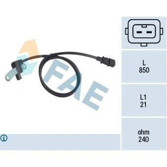Kuva Impulssianturi, kampiakseli Volvo S40 I, V40 kombi OE 30816491, 30816491 2, 6025304881