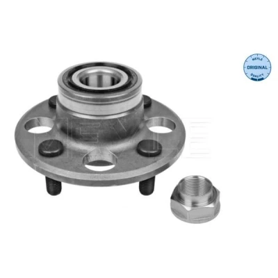 Kuva MEYLE 31 14 752 0004 Pyöränlaakerit Taka akseli Asennusmateriaalilla ORIGINAL Quality integroidulla pyöränlaakerilla 134 Kuulalaakeri