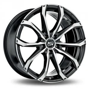 Kuva MSW48 BLACK MACHINED FACE 9/21 5/112 ET26 B66