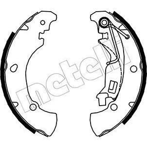 Kuva Jarrukenkäsarja, Taka akseli FIAT IDEA, IDEA Van, MAREA, PUNTO, LANCIA MUSA OE 4241.P3, 77362449