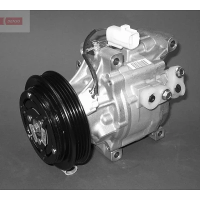 Kuva DENSO DCP50007 Ilmastoinnin Kompressori SCSA06C 12 PAG 46 R 134a magneettikytkimellä TOYOTA: Yaris I Hatchback