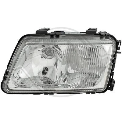 Kuva DIEDERICHS 1030981 Ajovaloumpio Vasen H1, H1/H7, H7 ilman sumuvaloa AUDI: A3 Hatchback