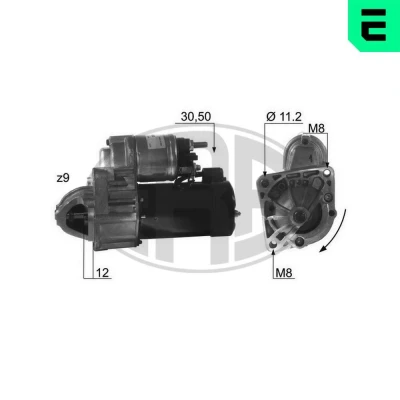 Kuva ERA 220437A Starttimoottori 12 1,3 9 FIAT: Stilo Hatchback, Multi Wagon