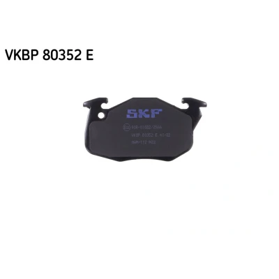 Kuva SKF VKBP 80352 E Jarrupalat Sis. kulumisenilmaisimen