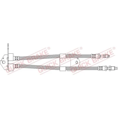 Kuva Jarruletku, Keskellä Ford Transit flak/chassi OE 1467596, 6C112282CC