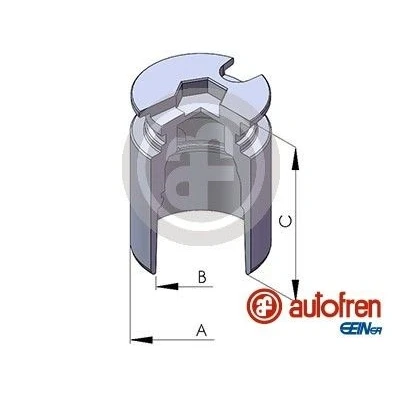 Kuva AUTOFREN SEINSA D025122 Jarrusatulan Mäntä 38 Taka akseli BENDIX/BOSCH