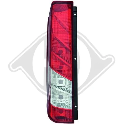 Kuva DIEDERICHS 3590090 Takavalot Oikea R5W, PY21W Ilman lampun kantaa IVECO: Daily VI Van 3.0 35S21, 35C21, 40C21, 50C21, 65C21, 70C21, 35S15, 35C15