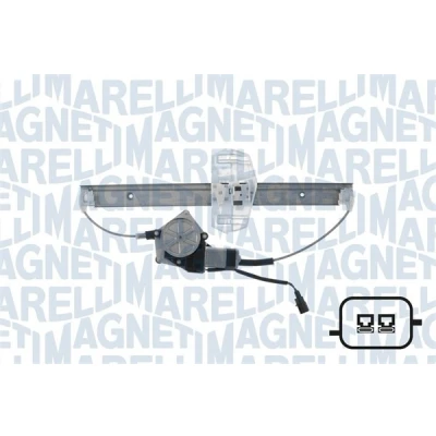 Kuva Lasinnostin, Taakse, vasen JEEP WRANGLER III, IV OE 68014951AA