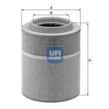 Kuva UFI 27.B03.00 Ilmansuodatin 360mm 227mm Suodatinpanos