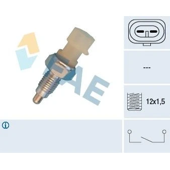 Kuva Kytkin, peruutusvalo ALFA ROMEO, CHEVROLET, DAEWOO, FIAT, LANCIA, MG, MINI, OPEL, PORSCHE, ROVER, SAAB, SUZUKI, VAUXHALL OE 1239271, 1864 384, 23