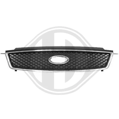 Kuva DIEDERICHS Priority Parts 1465040 Etusäleikkö kromattu raita