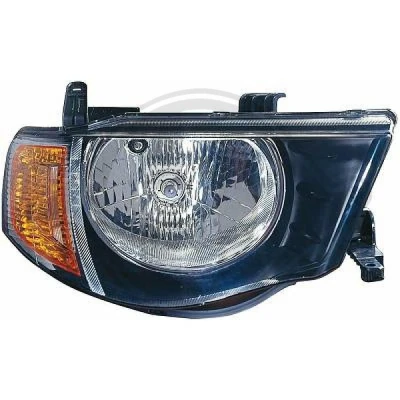Kuva DIEDERICHS 5881880 Ajovaloumpio Oikea H4 Oranssi MITSUBISHI: L200 / Triton IV Pick up
