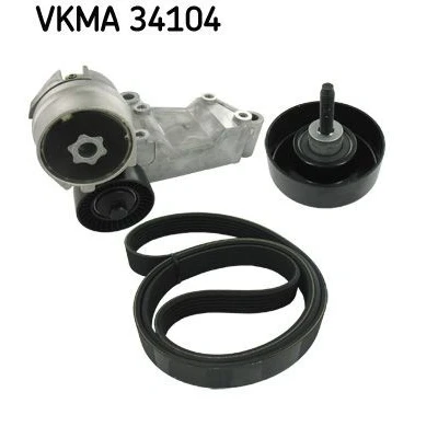 Kuva SKF VKMA 34104 Moniurahihnasarja FORD: Focus Mk1 Farmari, Hatchback, Van / Farmari
