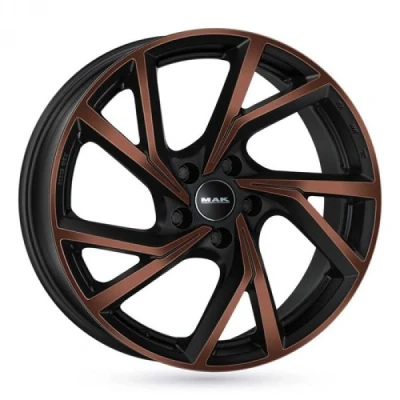 Kuva MAK 5 aukko 18tuumaa 112mm alumiinivanne kassel pronssi F7580KABB50VW3X Vanne 7.5tuumaa 50mm 57.1mm VOLKSWAGEN: GOLF 6