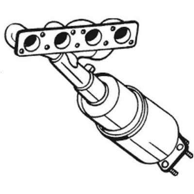 Kuva BOSAL 090 152 Katalysaattori Euro 4 asennusosilla BMW: 3 Touring, Sedan, 1 Hatchback