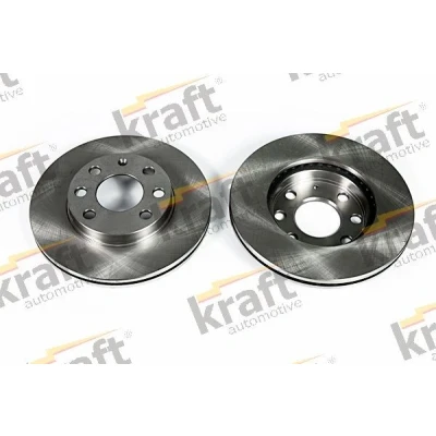 Kuva KRAFT 6041560 Jarrulevyt 236, 236,0 20,0 4 Tuuletettu OPEL: Astra F CC, Kadett E Sedan, Vectra A CHEVROLET: Aveo / Kalos Sedan