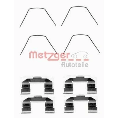 Kuva METZGER 109 1607 Tarvikesarja, Jarrupala MAZDA: 6 Farmari, Sedan, Hatchback