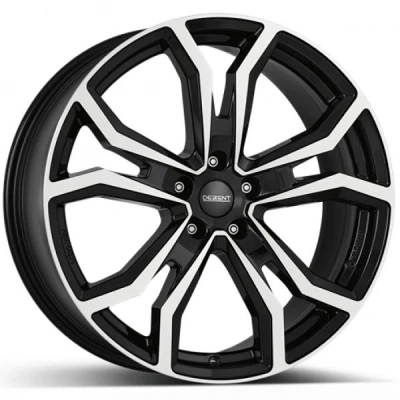 Kuva Dezent TV Black polished 8.5x20 5/112 ET40 B66.6