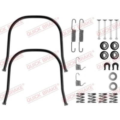 Kuva QUICK BRAKE 105 0633 Tarvikesarja Jarrukengät NISSAN: CHERRY 3, SUNNY 1, 2