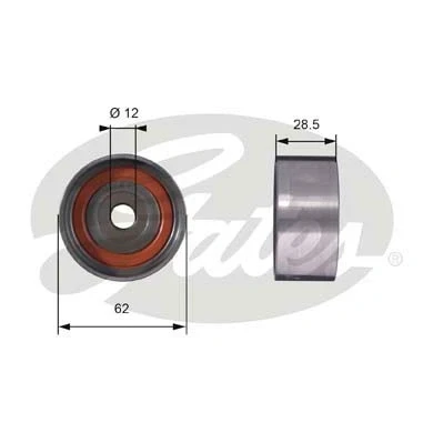 Kuva Ohjainrulla, hammashihna TOYOTA OE 13503 64010, 64020, 64021