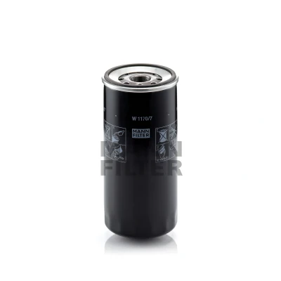 Kuva MANN FILTER W 1170/7 Öljynsuodatin M 30 X 2 yhdellä peruutuksenestoventtiilillä Ruuvattava suodatin