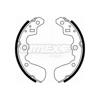 Kuva TOMEX brakes TX 21 89 Jarrukengät Taka akseli 180 27