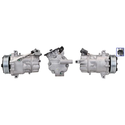 Kuva DRI 700510635 Ilmastoinnin Kompressori PAG 46 R 134a Tiivisteillä