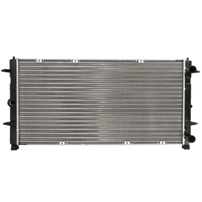 Kuva THERMOTEC D7W003TT Jäähdytin Alumiini 718 382 30 Jäähdytysrivat mekaan. kiinnitetyt VOLKSWAGEN: TRANSPORTER 4, 4 Bus