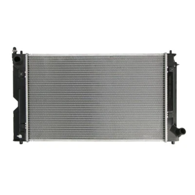 Kuva THERMOTEC D72074TT Jäähdytin Alumiini 625 396 16 Käsivaihteisto Jäähdytysrivat juotetut TOYOTA: Avensis II Station Wagon, Corolla IX Hatchback