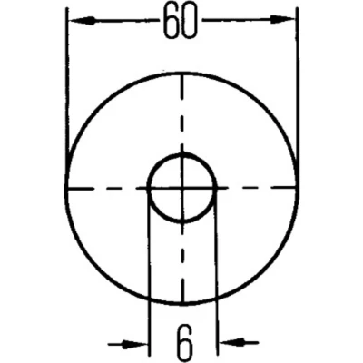 Kuva Heijastin HELLA 8RA 002 014 251