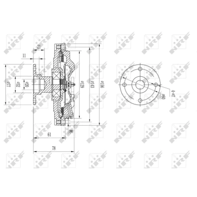 Kuva NRF 49576 Viskokytkin NISSAN: Patrol GR 4 SUV