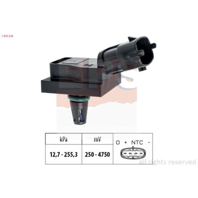 Kuva FACET 10.3246 Paineilma Anturi, Korkeus Made in Italy OE Equivalent