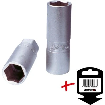 Kuva KS TOOLS 911.1205 E Hylsyavainsarja, sytytystulppa 16,0 12,5 (1/2&quot;)