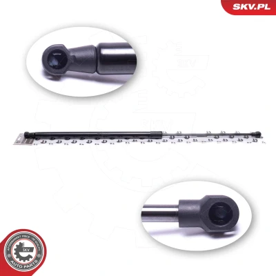 Kuva ESEN SKV 52SKV767 Takaluukun Kaasujousi 475 643 Taakse, vasen, oikea OPEL: Agila A
