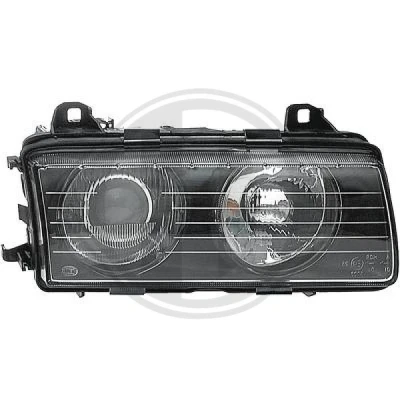 Kuva DIEDERICHS 1213280 Ajovaloumpio Oikea H1/H1 BMW: 3 Sedan