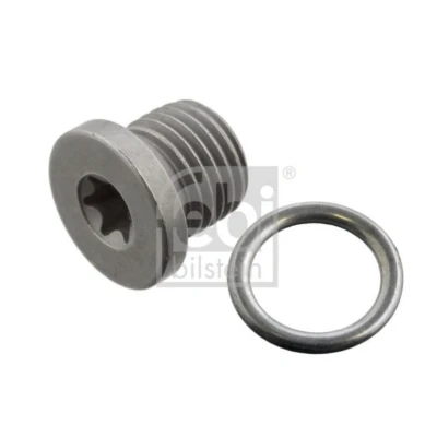 Kuva FEBI BILSTEIN 103349 Kierretulppa Teräs T45 Tiivisterenkaalla VOLKSWAGEN: Passat B8 Variant, B6 Multivan 5 (7HM, AUDI: A6 C7 Avant